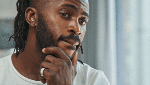 Homme barbu